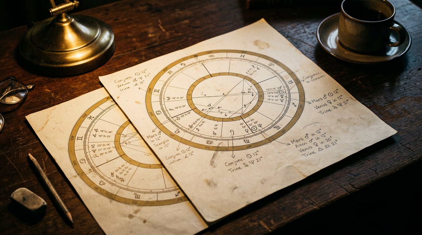 How to Read a Synastry Chart Without Getting Lost in the Jargon